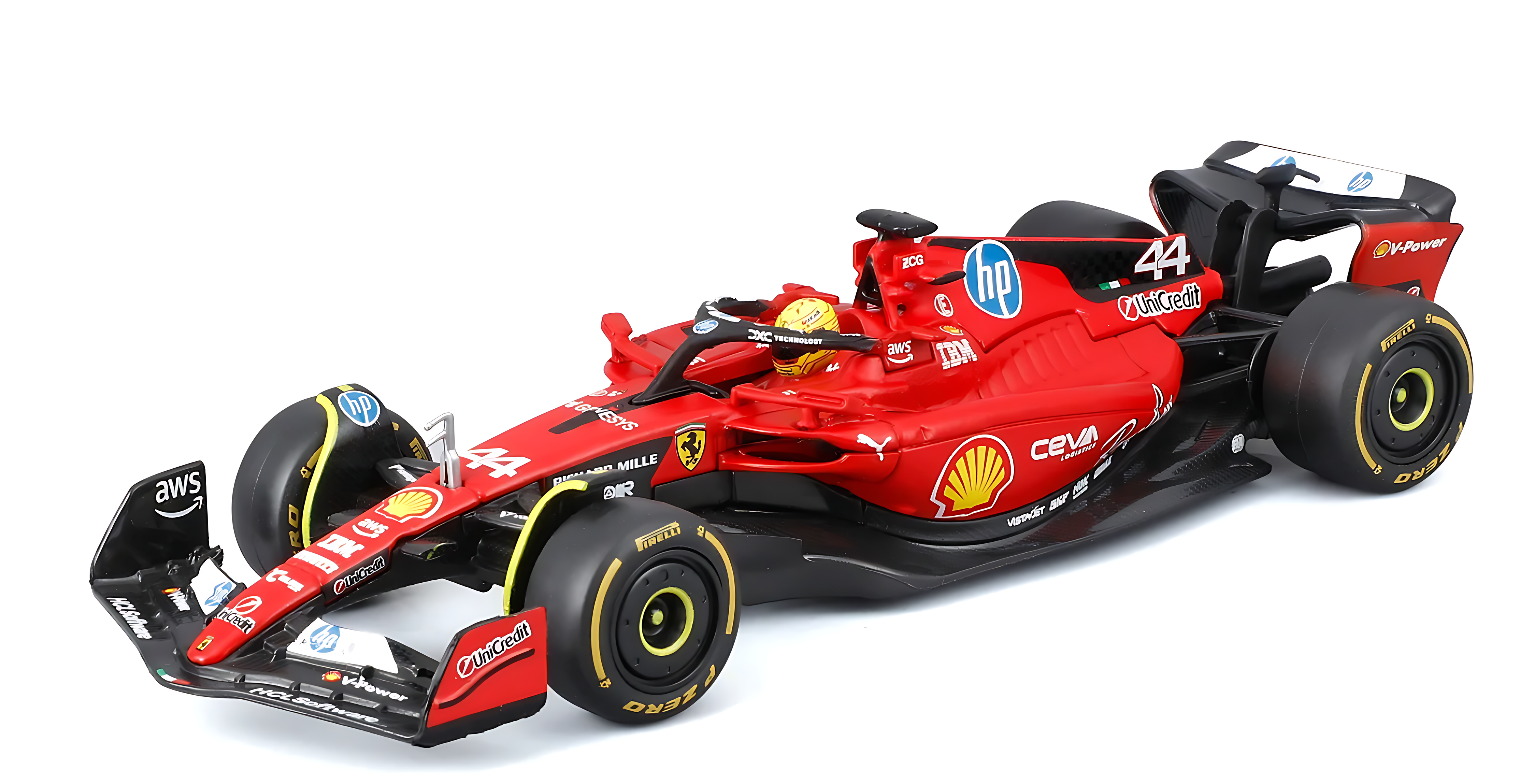 Ferrari SF-25 F1 2025 #44 Lewis Hamilton Modello Diecast