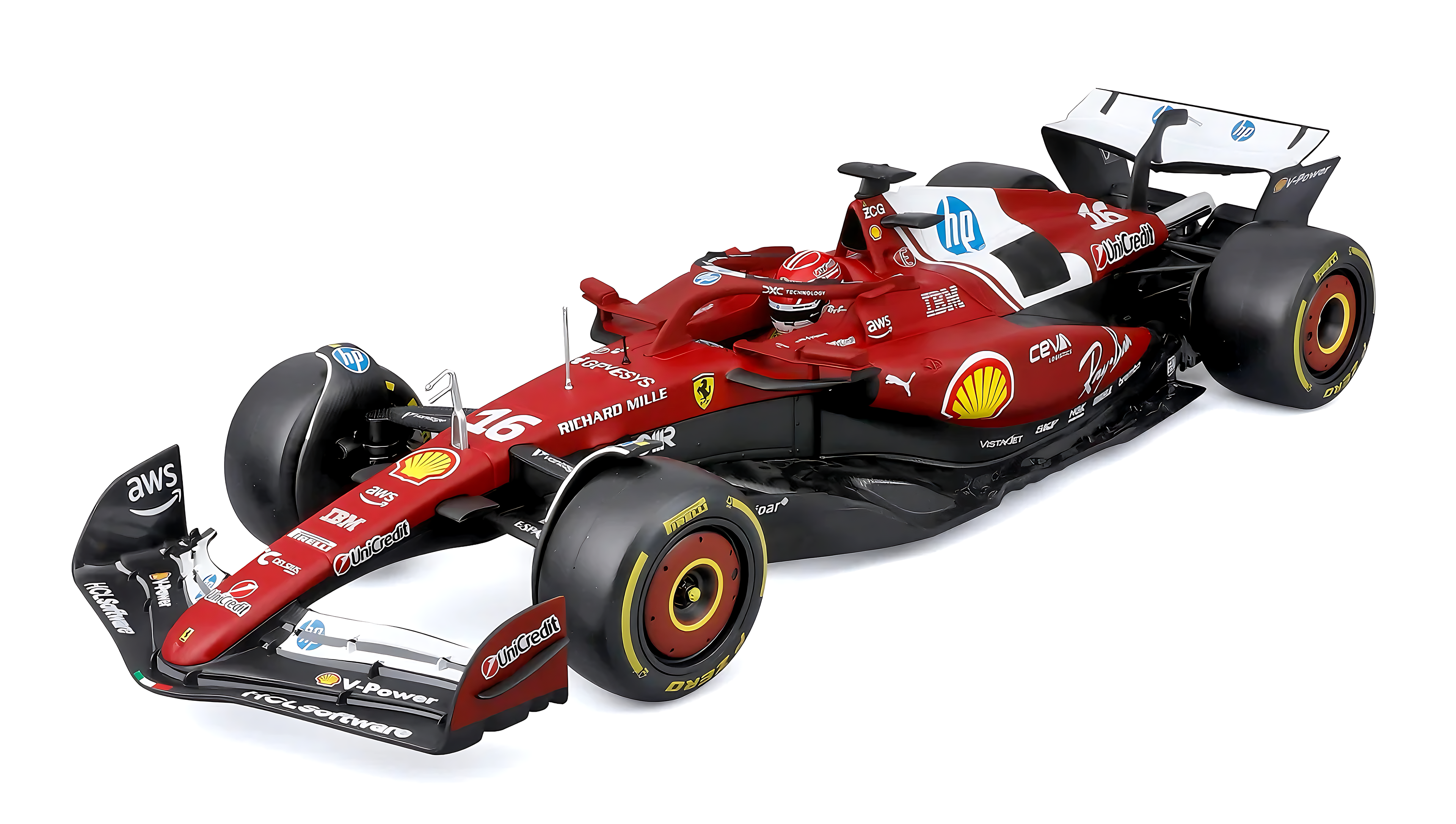 Formula Racing F1 Ferrari SF-24 #16 Leclerc