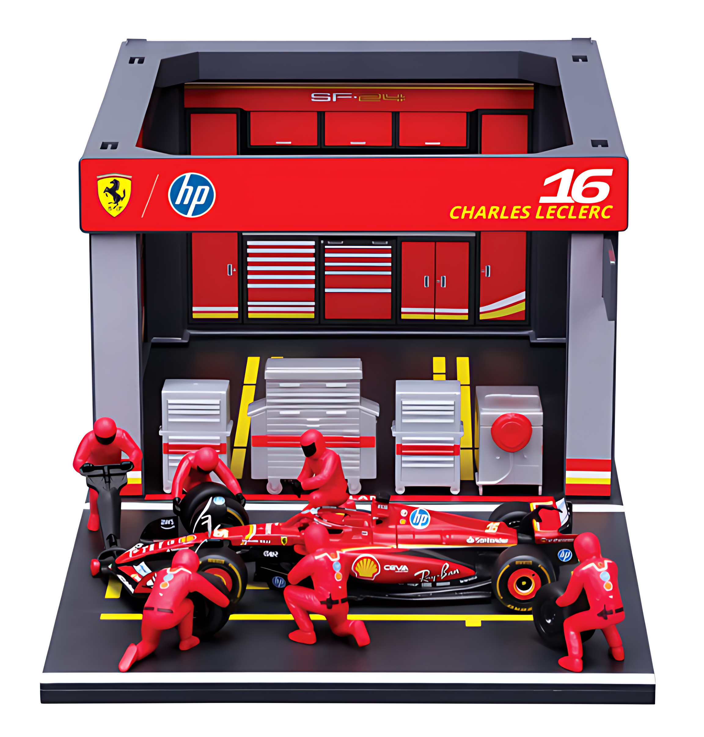 Formula Racing F1 Ferrari SF-24 #16 Leclerc